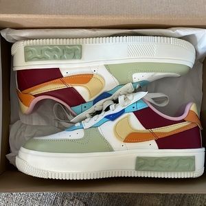 NWT Nike Air Force 1 Fontanka Sail Multi